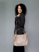 сумка через плечо классическая натуральная кожа