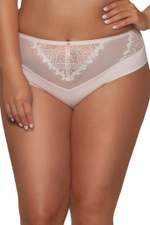 Трусики-слипы со средней линией талии Rossa (Размер: XXL) (Цвет: пудровый)