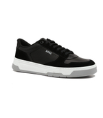 Кожаные кроссовки baltimore_tenn_sdtb BOSS BLACK - черный(50493208)