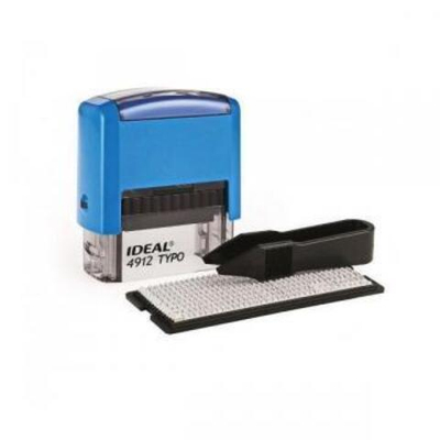 Самонаборный штамп Ideal 4912 47х18мм пластик (4 строки 1 касса)