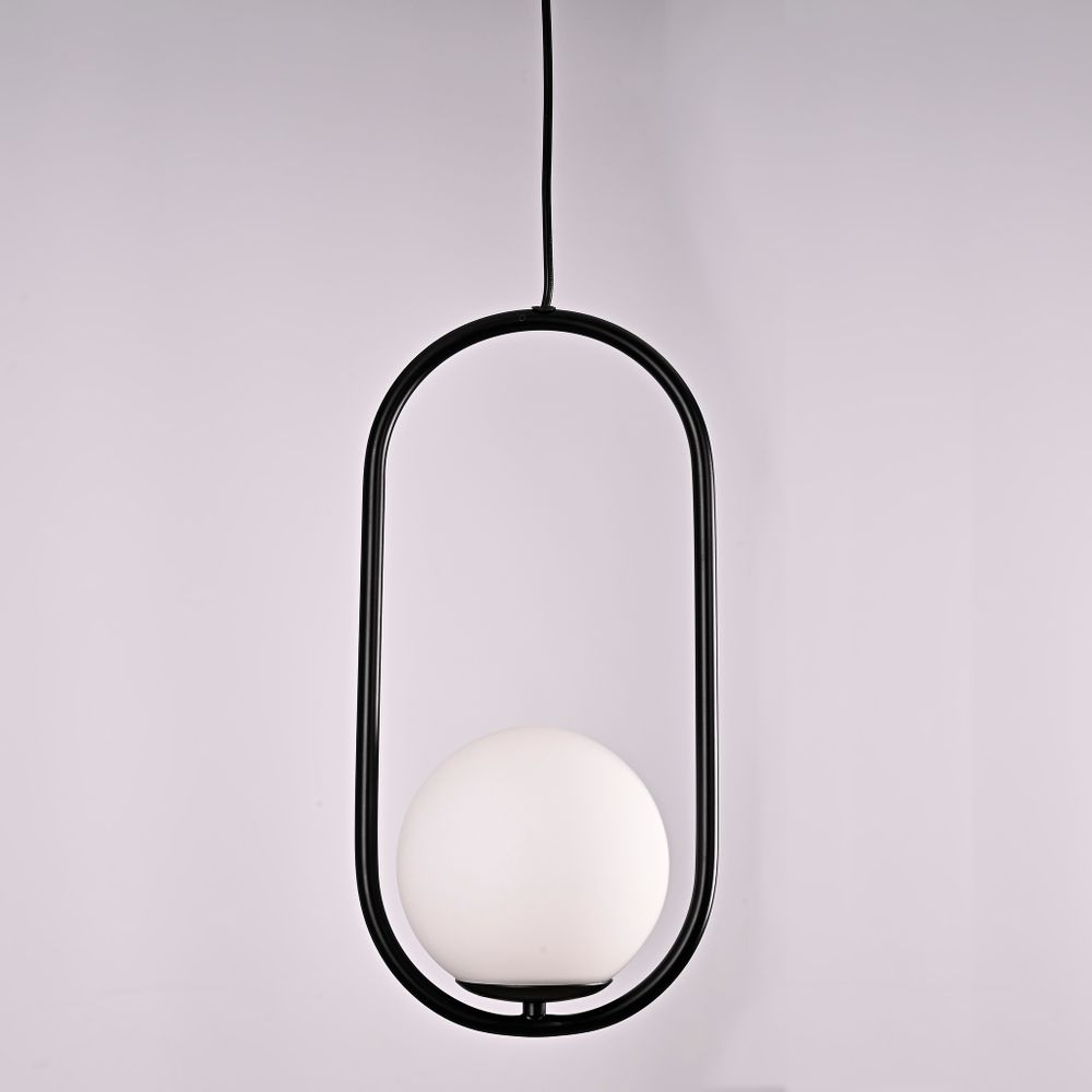 Подвесной Светильник Matthew Mccormick Hoop 40 Black Mila Pendant By Imperiumloft