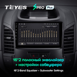 Teyes SPRO Plus 9"для Ford Ranger 2011-2016 (прав)