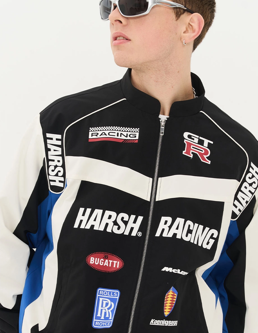 Куртка HARSHandCRUEL "Logomania" Racing Jacket