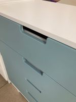 Комод Облако с 4 ящиками МДФ белый/ниагара