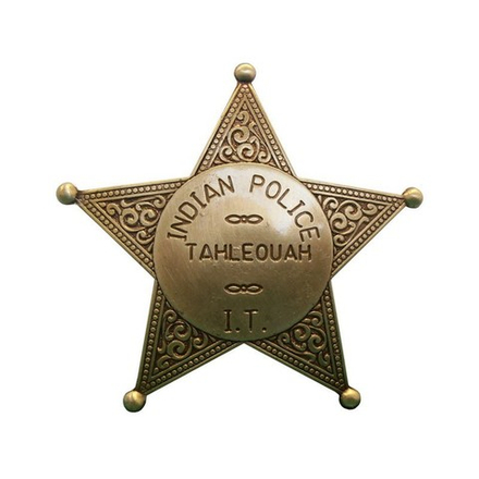 Бейдж полицейского амер. инд. полиции DE-108