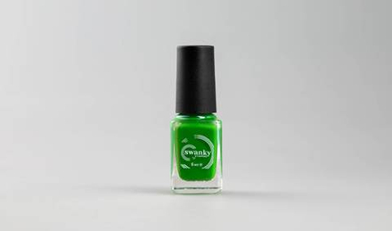 Лак для стемпинга Swanky Stamping S09, зеленый, 6 мл.