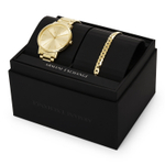 Набор с мужскими наручными часами Armani Exchange AX7144SET