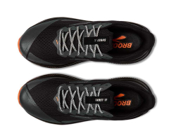 Кроссовки для бега мужские Brooks Ghost 17 Черно-оранжевые