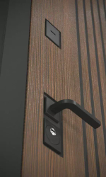 Дверь Входная Бункер BN-02 АМСТРОД Серый софт рельеф, металлическая