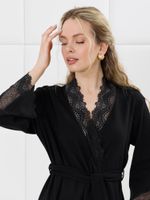 Халат Зора-4 Виотекс ЧЁРНЫЙ