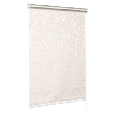 Рулонная штора Венеция, 170х68 см, шир.крепл. 72 см, бел, блэкаут, СРШ-01МП-79505