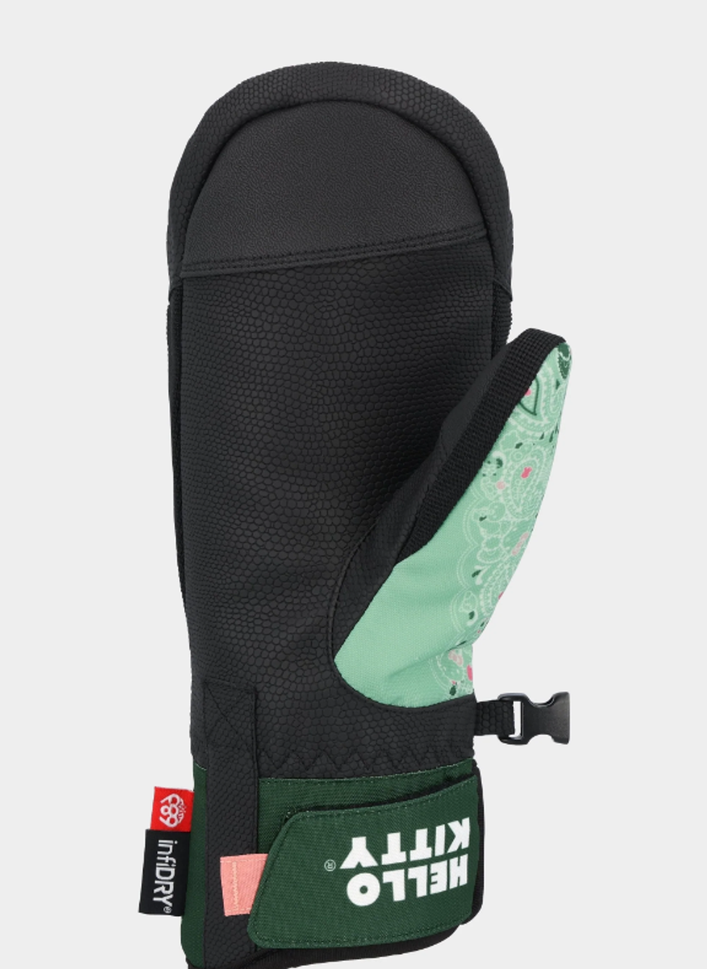 Варежки 686 ж WMNS REVEL MITT HELLO KITTY SEAGLASS BANDANA