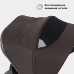 Детская коляска Rant Flex Therm Soft 3 в 1 с автокреслом Miro Black Shine Brown