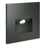 Накладка для розетки компьютерной RJ45 кат.6, S70 (титан)