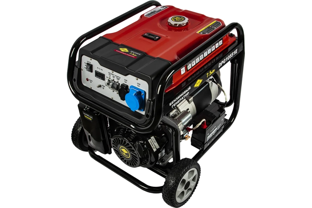 Бензиновый электрогенератор DDE DPG10551E