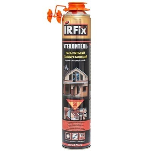 Пена утеплитель напыляемый IRFix 890мл