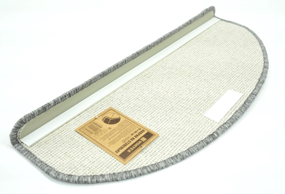 КОВРИК VORTEX НА СТУПЕНЬКУ 25Х65СМ СЕРЫЙ 27004