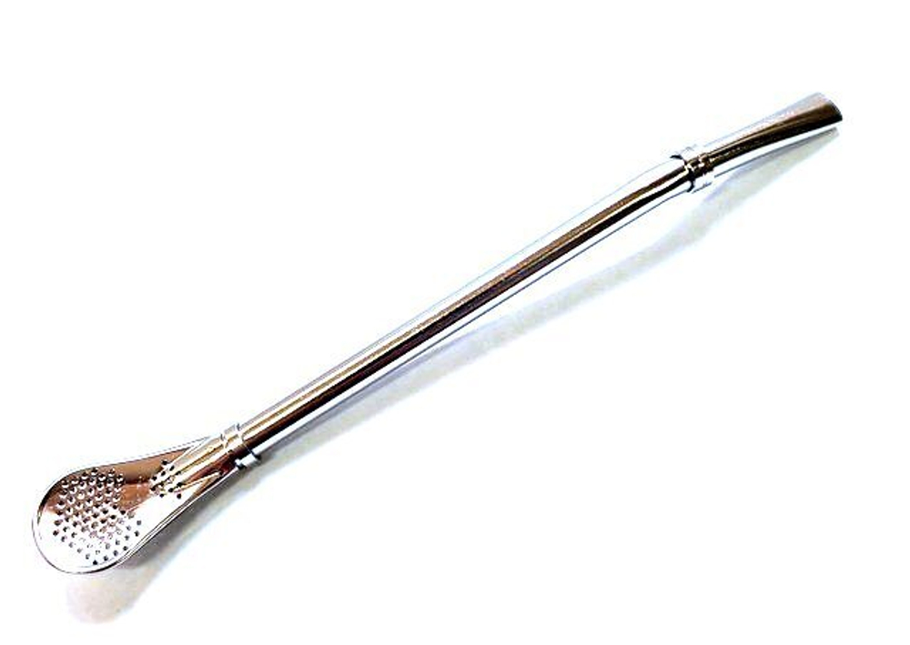 303005 Бомбилья "Классика" 18 см, металл серебристый