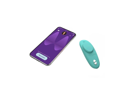 Вибромассажер WE-VIBE "Moxie+" в трусики, мятный