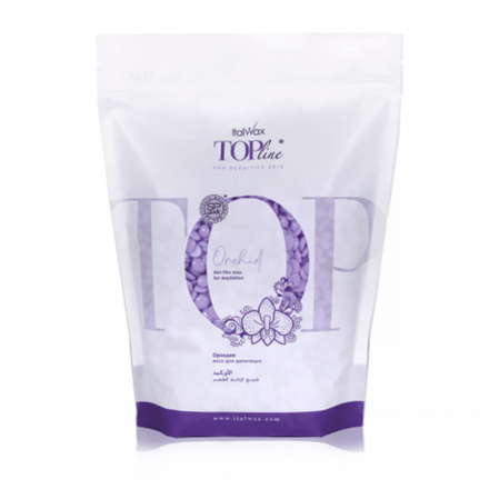 Горячий воск для депиляции в гранулах (пленочный) «Орхидея» Top Line Orchid, Italwax, 750 гр