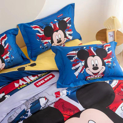 Постельное белье DISNEY 1.5 Полуторка Сатин Микки Маус