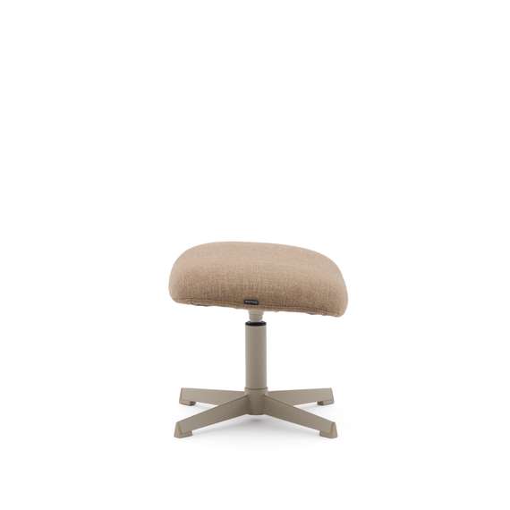 Крутящийся пуф Jaspe светло-коричневый