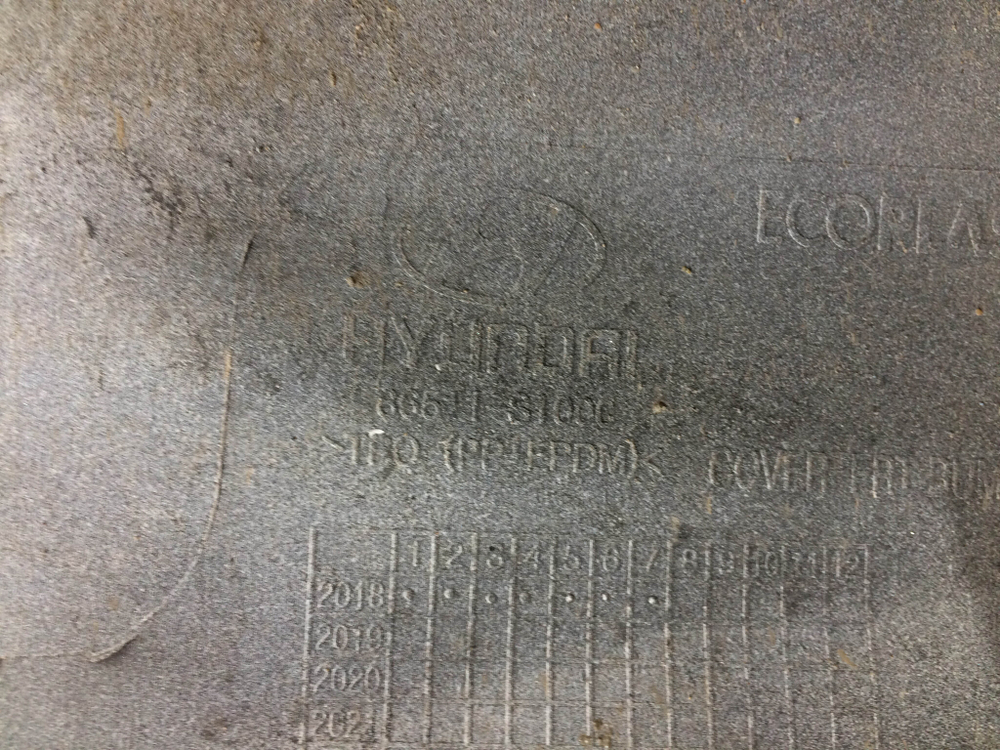 Бампер передний Hyundai Santa Fe 4 (TM) 18-21 Б/У Оригинал 86511S1000