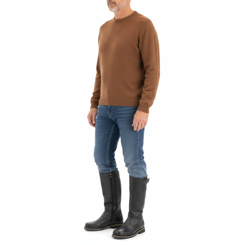 Сапоги мужские демисезонные высокие