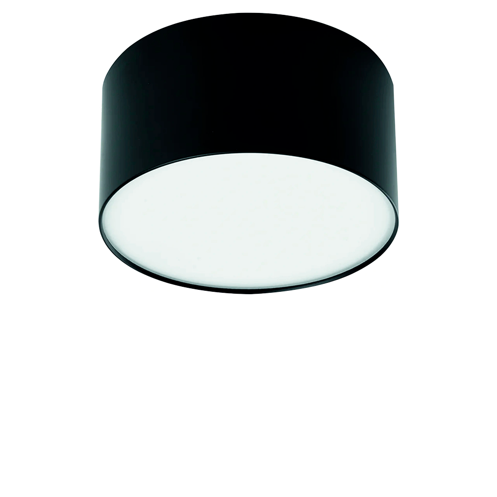 LED панель HANDY круг, 10W, 4000К, черная, 700Лм, D90*50 мм, 50 шт/кор