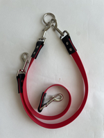 Сворка для двух собак из БИОТАНА 25 мм, 40 см