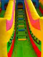 Коммерческий надувной батут «В гостях у дельфинов 2», 10*5*5 м