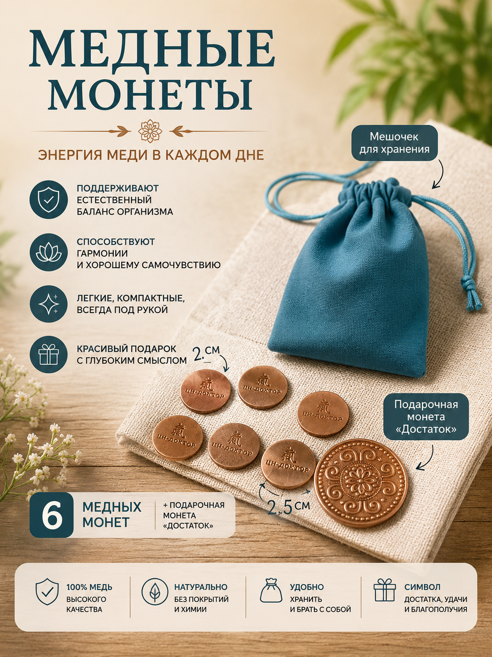Бокс "Медный 6+1"