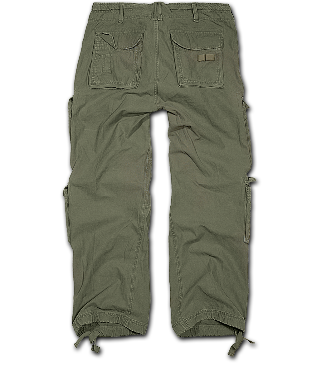 Brandit PURE VINTAGE PANTS olive