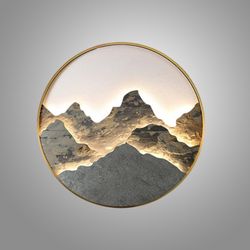 Настенный светильник DAWN D80 Brass