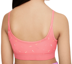 Теннисный бюстгальтер dziewczecy Nike Dri-Fit Trophy Light-Support Sports Bra - Orange