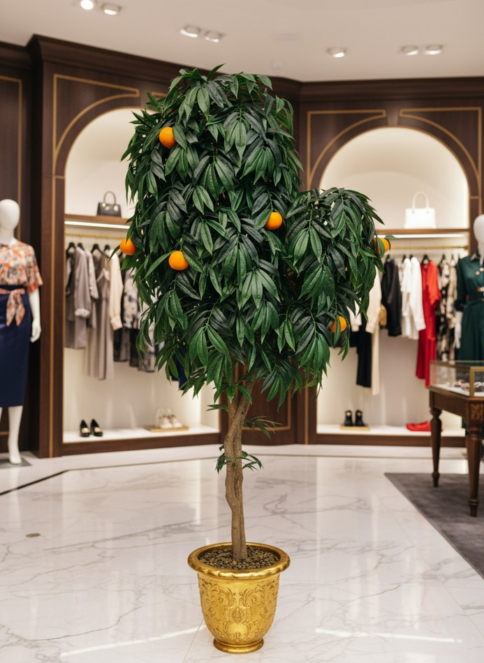 Дерево Апельсин 280см в кашпо