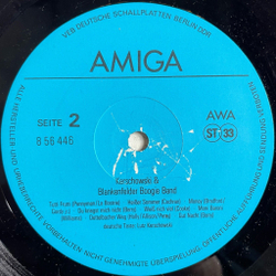 Винтажная виниловая пластинка LP Kerschowski and Blankenfelder Boogie Band (ГДР 1989)