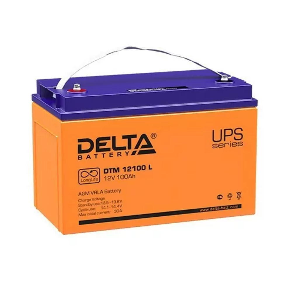 Аккумуляторная батарея Delta DTM 12100 L