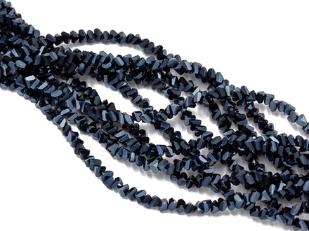 Нить бусин для украшений 4мм (ювелирное стекло)