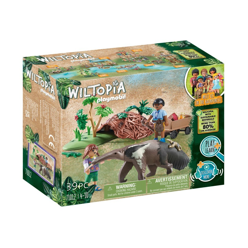 Playmobil - Wiltopia Anteater Care 71012X / артикул   71012X  / GTIN 4008789710123
