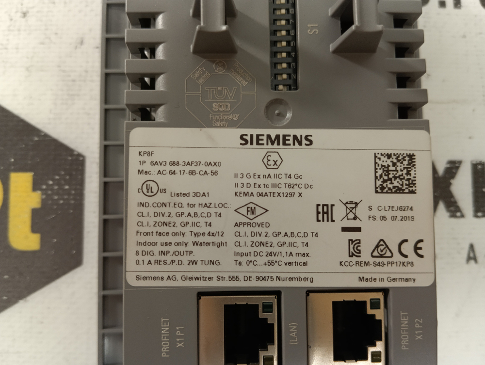 Siemens 6AV3688-3AF37-0AX0 новое