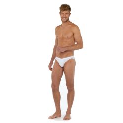 Мужские трусы слипы белые HOM CLASSIC Comfort Micro Briefs 400205_400003