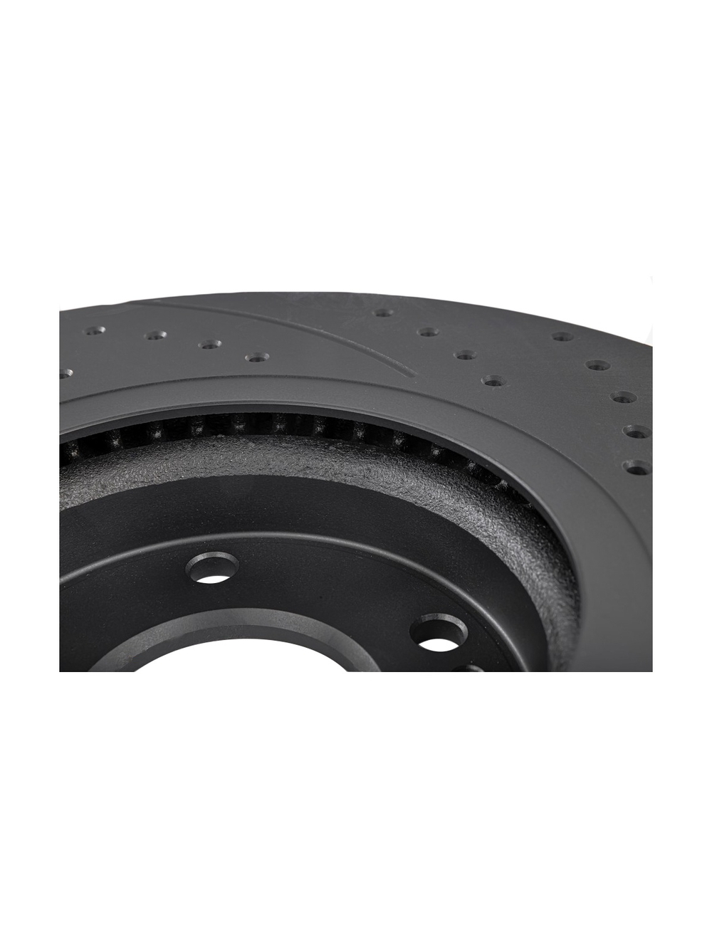 Диск тормозной передний перфорированный PRO-LINE с покрытием комплект HYUNDAI SANTA FE 2006-> /VENT.D=321MM GANZ GIJ06112S