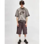 Футболка SoWhat? из плотного хлопка светло-серая