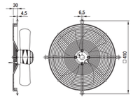 Вентилятор осевой S6E330-BP02-30