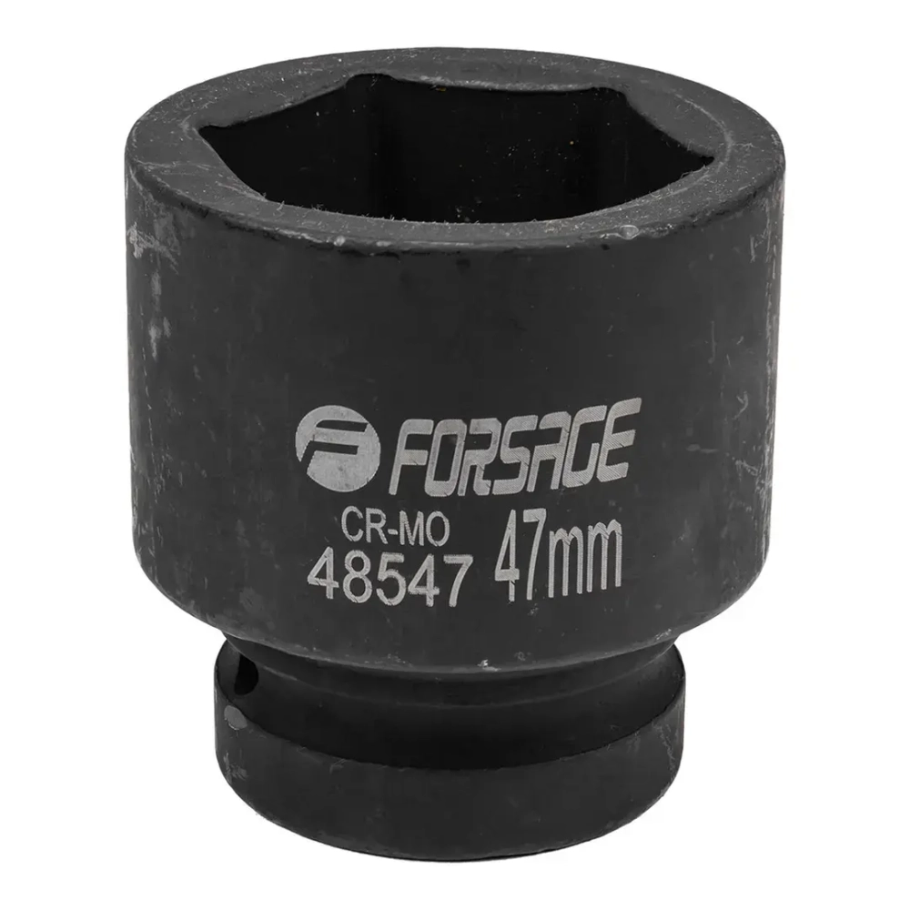 Головка ударная 1'', 47мм (6гр.) Forsage F-48547