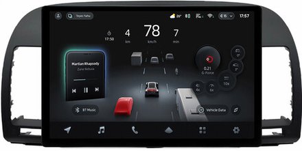 Магнитола Toyota Camry 30 2001-2006 (рамка черная) - Teyes CC4-PRO монитор 13" 2K QLED на Android 13, Snapdragon 778G, 8+128, AI, CarPlay, DSP, 4G SIM-слот