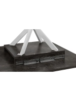 Стол кухонный Ателье темный 100(131)х100х75 см