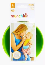 Munchkin набор детских цветных мисок Multi 4шт. 6+ 51760