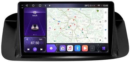 Магнитола для Honda Accord 2008-2012 - Kuberg SF-9228-3 (с усилителем, BSJ, рамка матовая) QLed+2K, Android 12, Быстрая, CarPlay, 4G SIM-слот